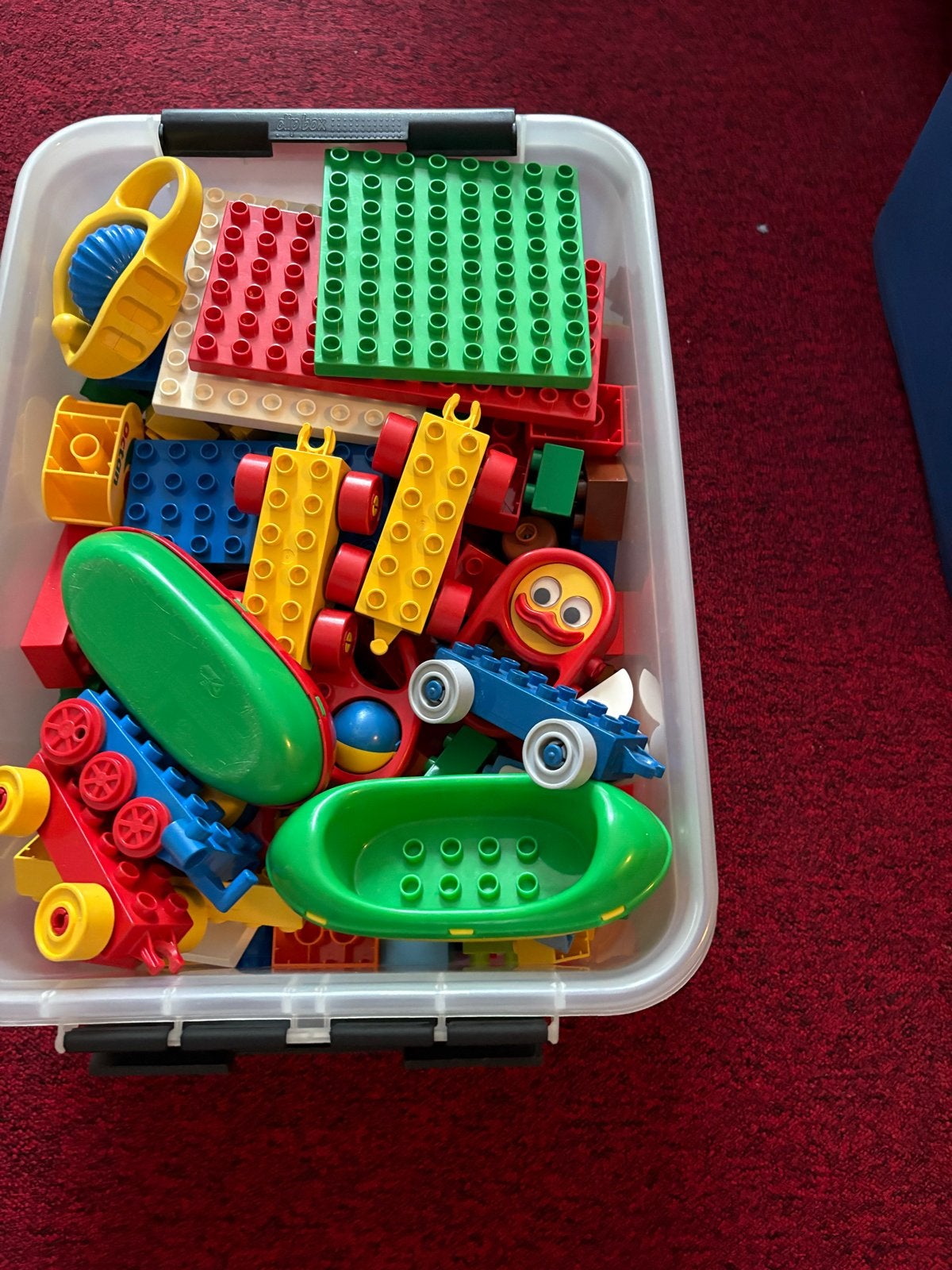 Grote partij Duplo blokken en onderdelen, Gebruikt, Ophalen of Verzenden, Duplo, Inclusief accessoires