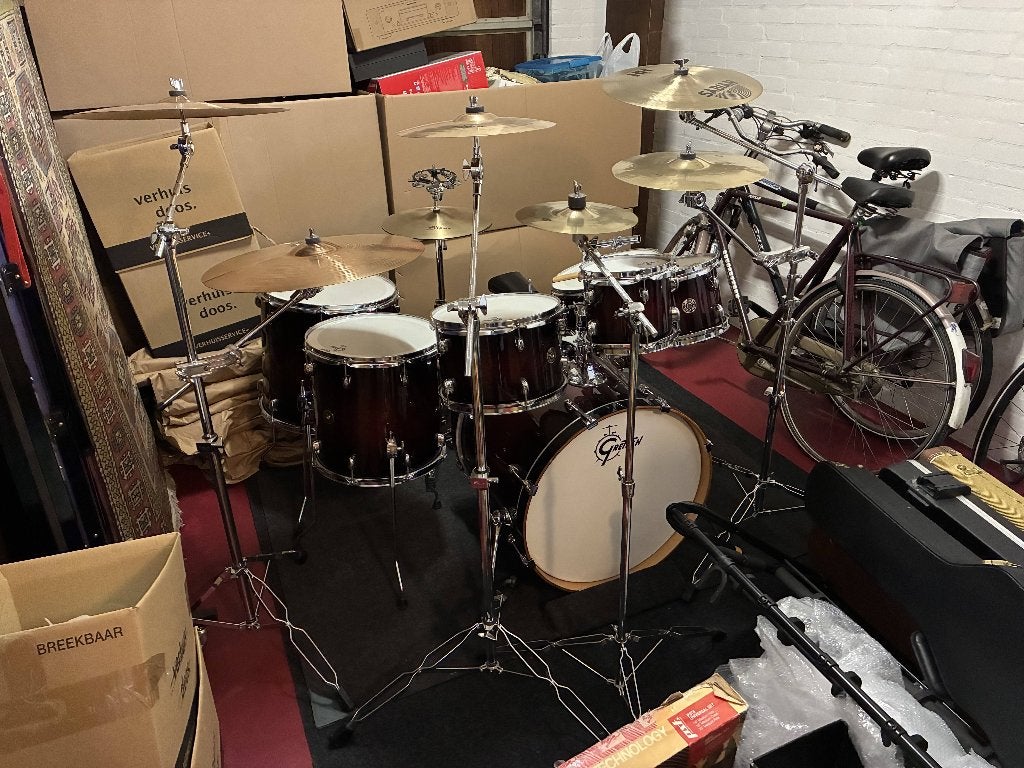 Gretsch drumset, Muziek en Instrumenten, Ophalen, Zo goed als nieuw, Overige merken