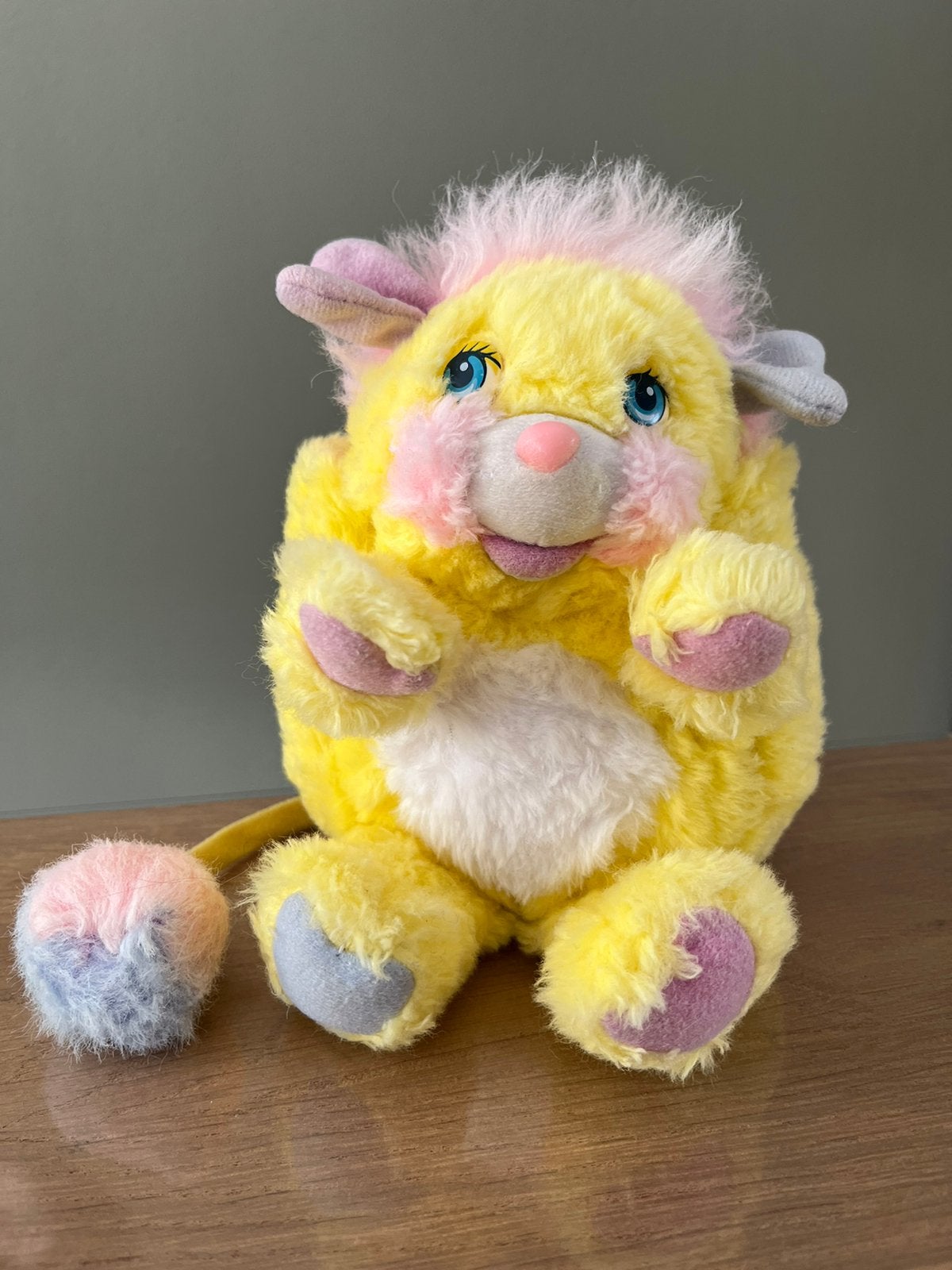 Schattige vintage Popples 21cm, Ophalen of Verzenden, Gebruikt, Overige typen, Met label
