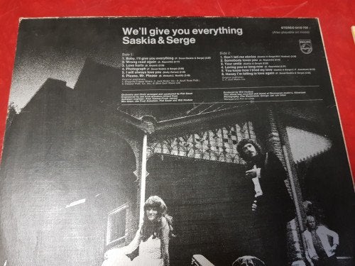 lp saskia en serge, Ophalen of Verzenden