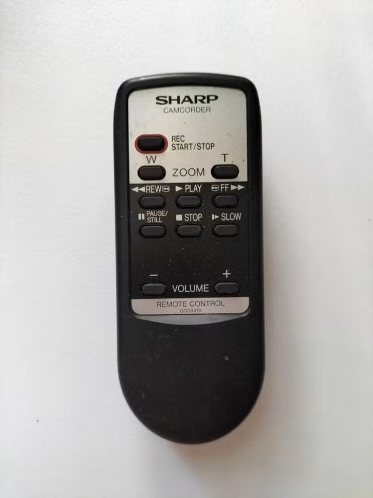 Sharp G0084TA Afstandsbediening voor Viewcam Camcorders, Ophalen of Verzenden