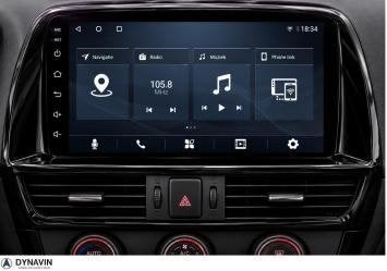 Android 16 Dynavin navigatie Mazda cx-5 2013 apple carplay