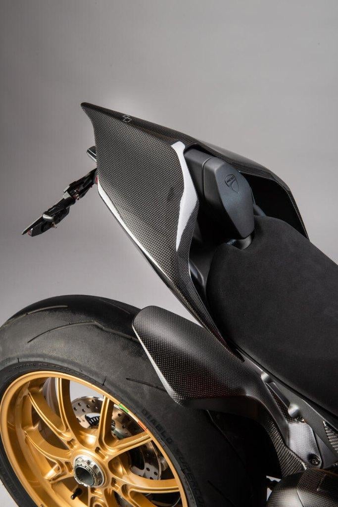 Outletdeal: carbon achterkuip Panigale V4 & Streetfighter V4, Motoren, Onderdelen | Ducati, Nieuw, Ophalen of Verzenden