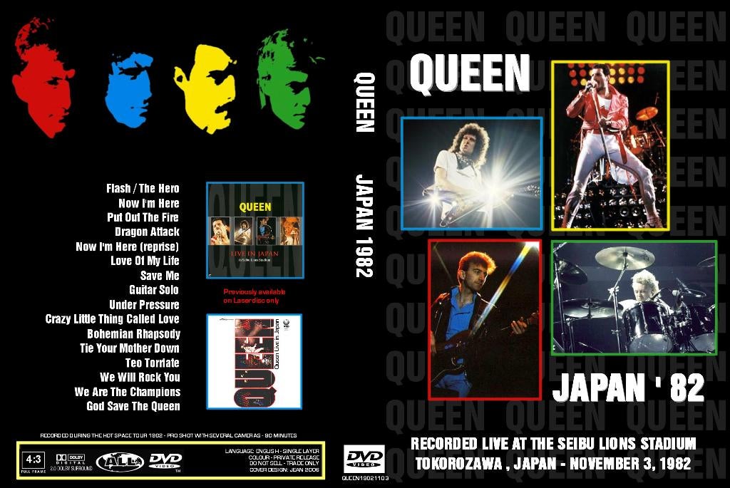Queen live in Japan 1982, Cd's en Dvd's, Alle leeftijden, Verzenden, Nieuw in verpakking, Muziek en Concerten