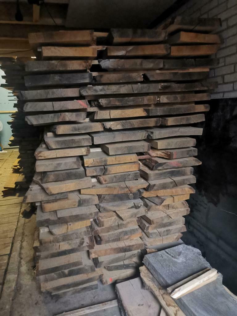 Eiken planken gedroogde 600€ kuub ❗️❗️❗️, Doe-het-zelf en Verbouw, Hout en Planken, Ophalen, Nieuw, Eiken