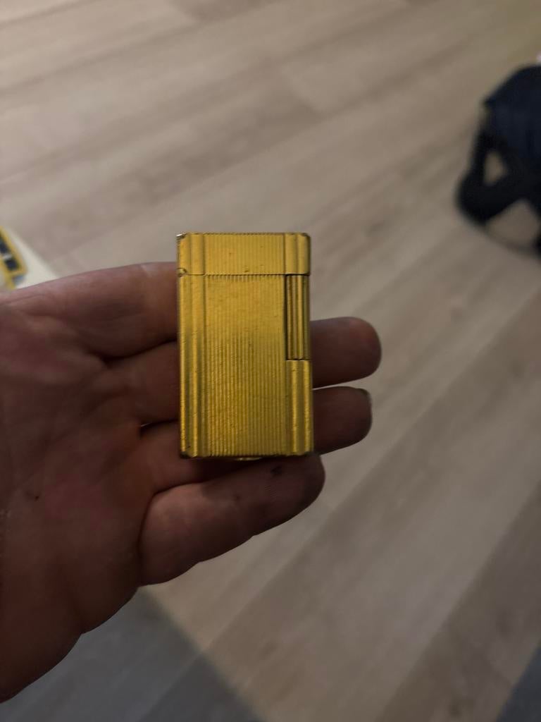 Vintage Gouden Aansteeker, Ophalen of Verzenden