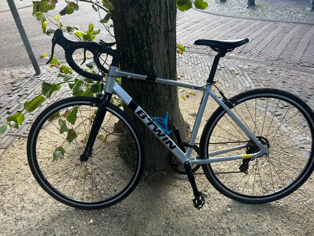 B’twin Triban 100 gravel bike S, Minder dan 10 versnellingen, Aluminium, Zo goed als nieuw, Ophalen