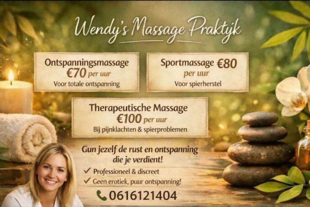 Nederlandse Masseuse, Ophalen of Verzenden, Nieuw