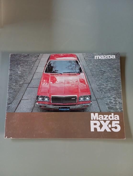 Mazda RX 5 [ 8 / 1976 ] 12 pag., Verzenden, Zo goed als nieuw, Mazda
