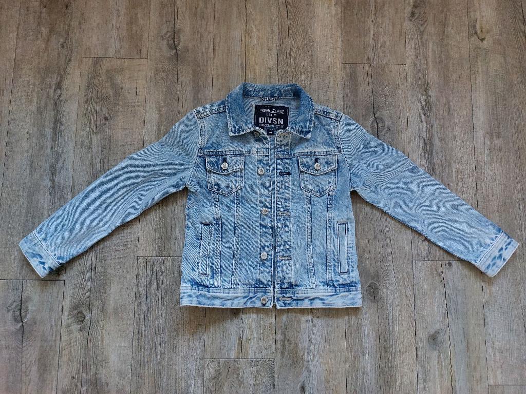 Spijkerjas maat 134 (C&A), Kinderen en Baby's, Kinderkleding | Maat 134, C&A, Ophalen of Verzenden, Zo goed als nieuw, Jongen