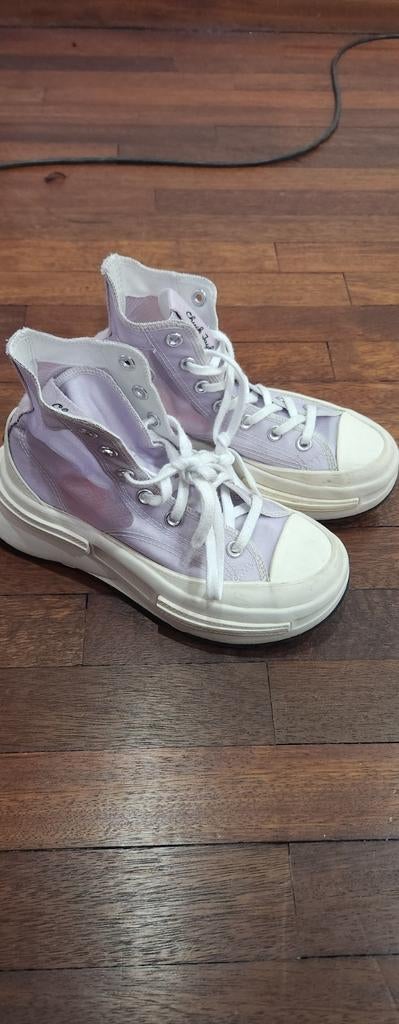 Converse All Star Chuck Taylor Maat 36 - Paars Mesh, Overige kleuren, Converse, Ophalen of Verzenden, Sneakers of Gympen