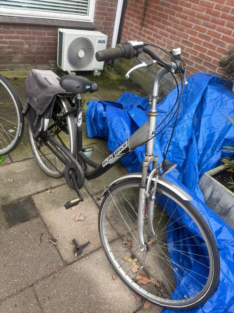Leuke run & bike dames fiets, Ophalen, Zo goed als nieuw, Overige merken