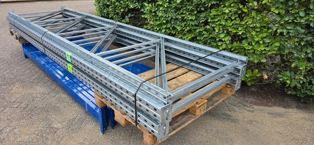 8,5 meter BITO palletstelling , magazijnstelling, Ophalen