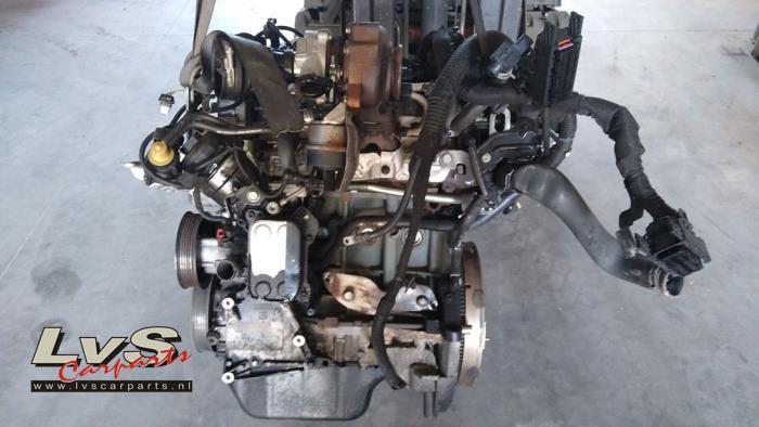 Motor van een Opel Astra, Gebruikt, -, -, Opel