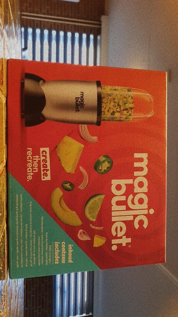 Magic Bullet Blender - Nieuw in doos!, Witgoed en Apparatuur, Ophalen of Verzenden