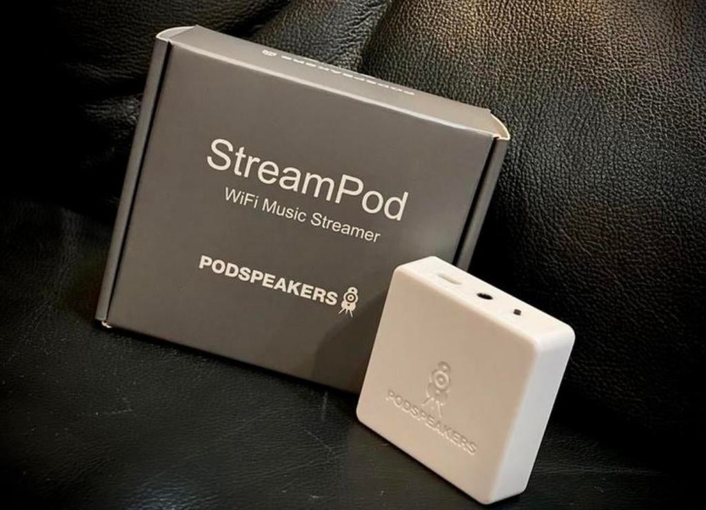 Streampod wifi muziek streamer hifi podspeakers sonos, Ophalen of Verzenden, Nieuw