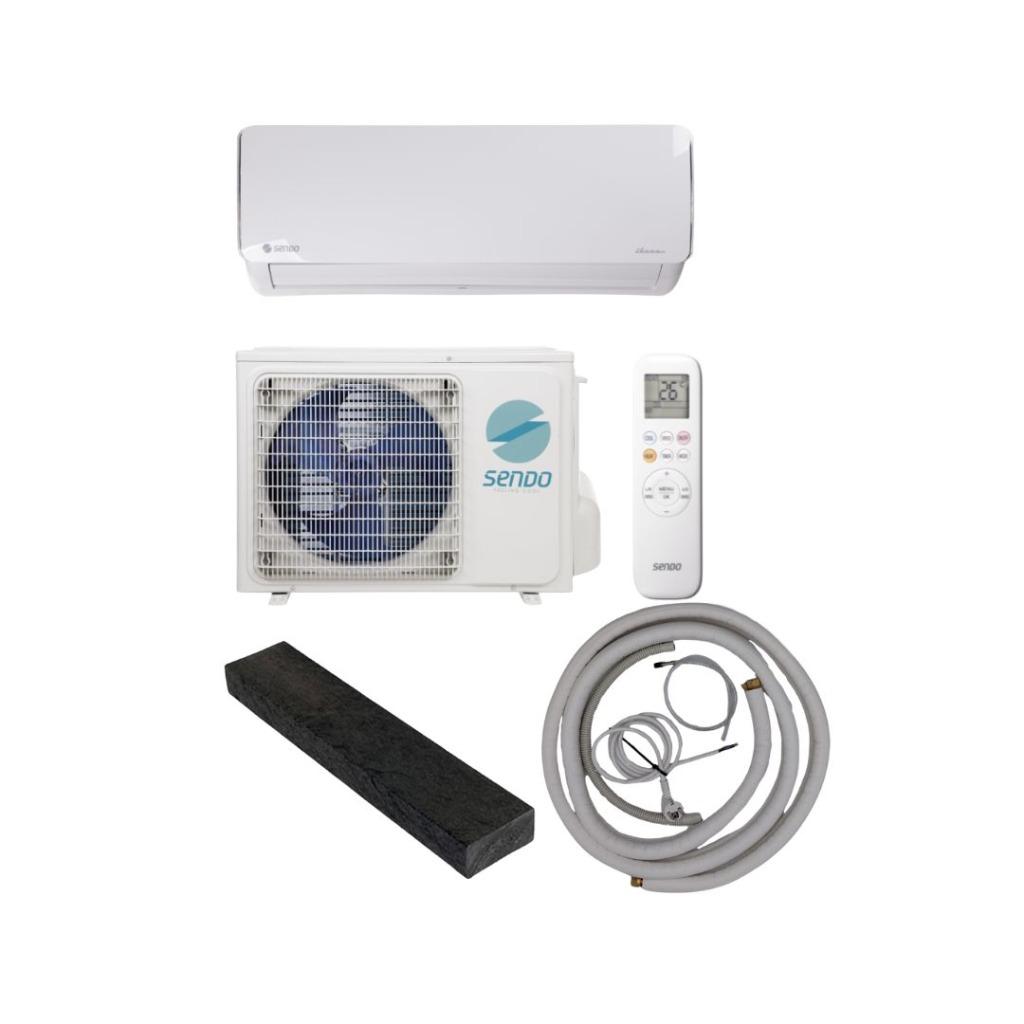 Sendo IKAROS split unit airco 3,5 kW, 3m installatieset, Witgoed en Apparatuur, Airco's, Nieuw, Wandairco, 100 m³ of groter, 1 snelheid