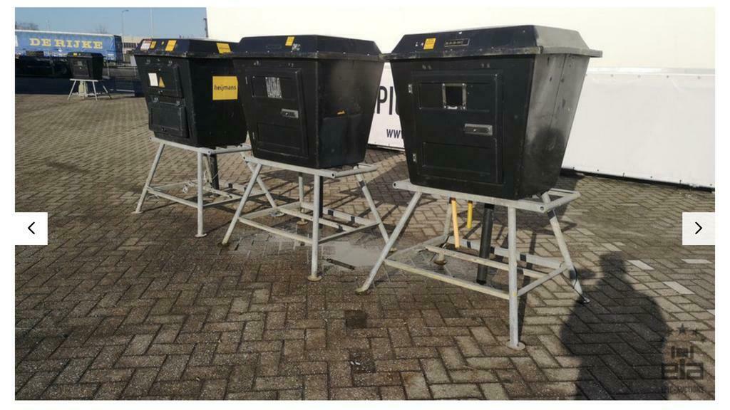 Nette gebruikte boss mega box , bouwstroomkast 63a / 80a, Ophalen of Verzenden