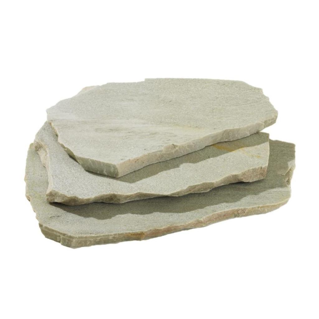 Flagstones Brasil White XL formaat 25-40  en Zwembadranden, 60 cm of meer, Nieuw, Ophalen of Verzenden, 10 m² of meer