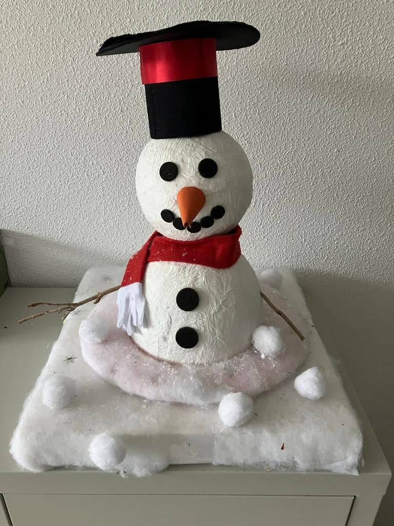 Surprise in vorm van sneeuwpop., Diversen, Ophalen, Zo goed als nieuw