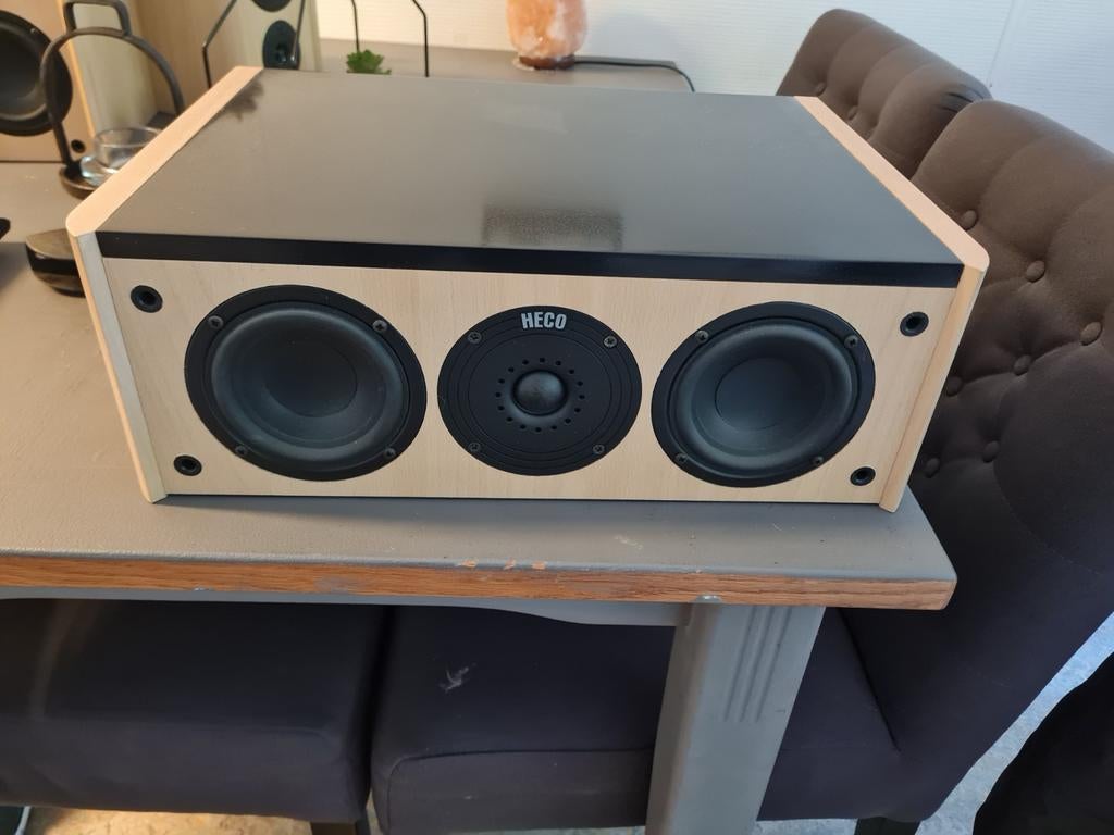 Heco centerspeaker, Audio, Tv en Foto, Luidsprekers, Ophalen of Verzenden, Zo goed als nieuw, Center speaker, Overige merken