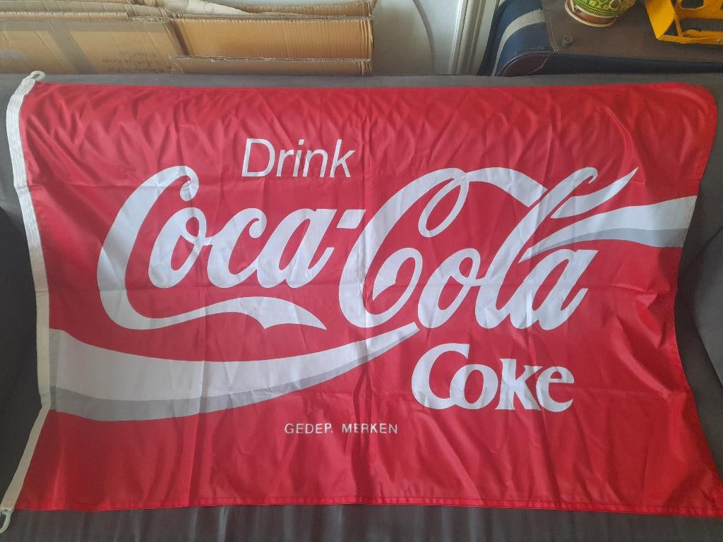 Coca-Cola vlag, Ophalen of Verzenden, Nieuw
