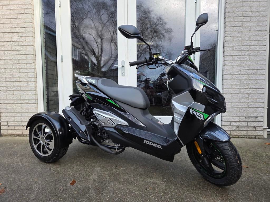 Ripco. R9 4-takt benzine driewielscooter NIEUW MODEL, Nieuw, Ophalen of Verzenden, Info@ripco.eu, 16 km/u of meer