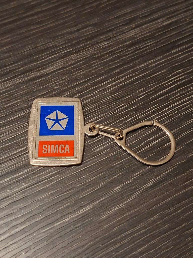 Sleutelhanger simca, Ophalen of Verzenden