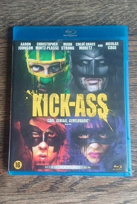 Kick-Ass Blu-ray - Actie!, Ophalen of Verzenden, Zo goed als nieuw, Actie
