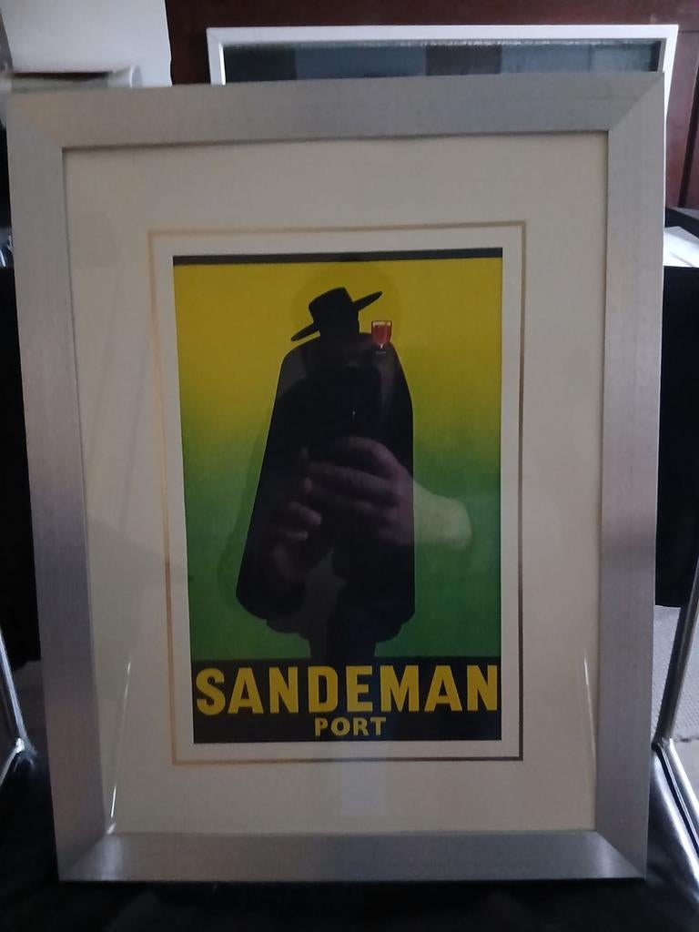 Sandeman Port Prent met Lijst, Ophalen of Verzenden