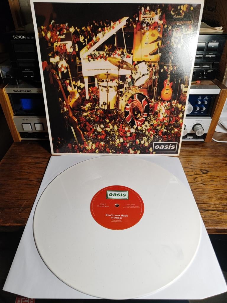 Oasis - Don't Look Back in Anger Vinyl, Ophalen of Verzenden, Zo goed als nieuw, 12 inch