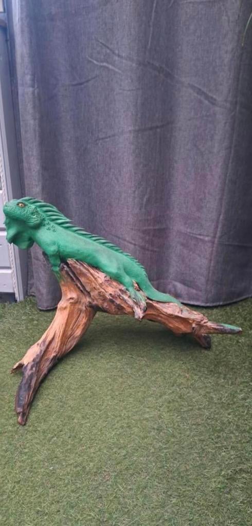 Groen Iguana Beeld voor Interieur, Ophalen