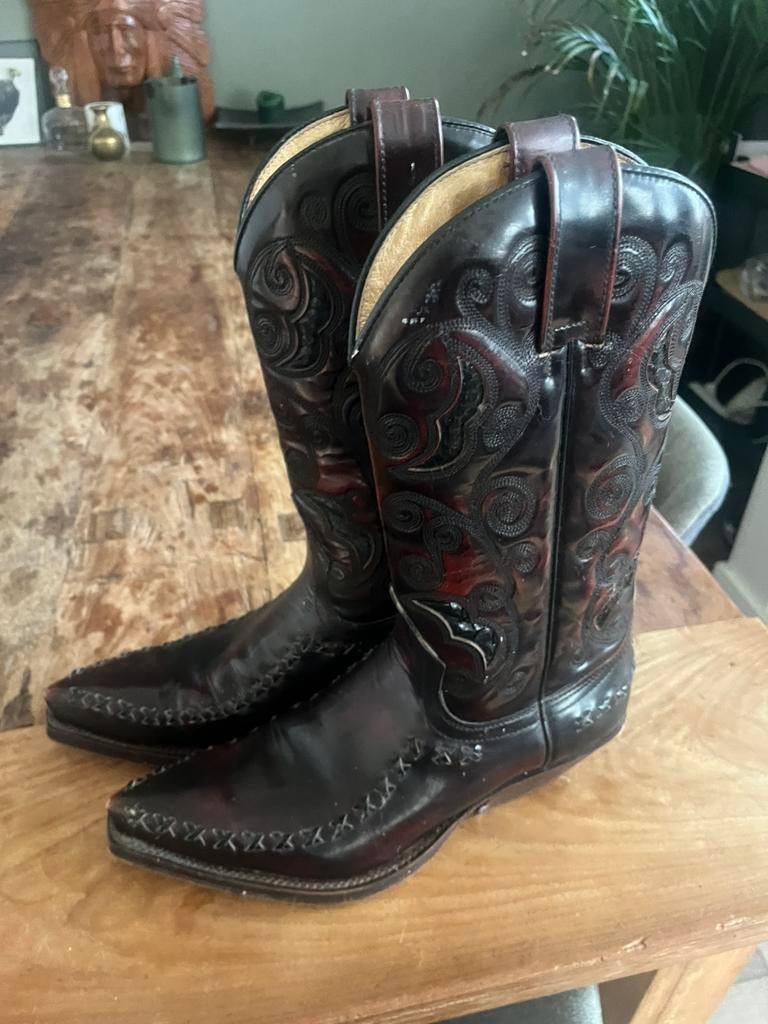 cowboylaarzen Sendra Boots original Bordeaux 42 nieuw, Overige kleuren, Boots, Nieuw, Ophalen of Verzenden