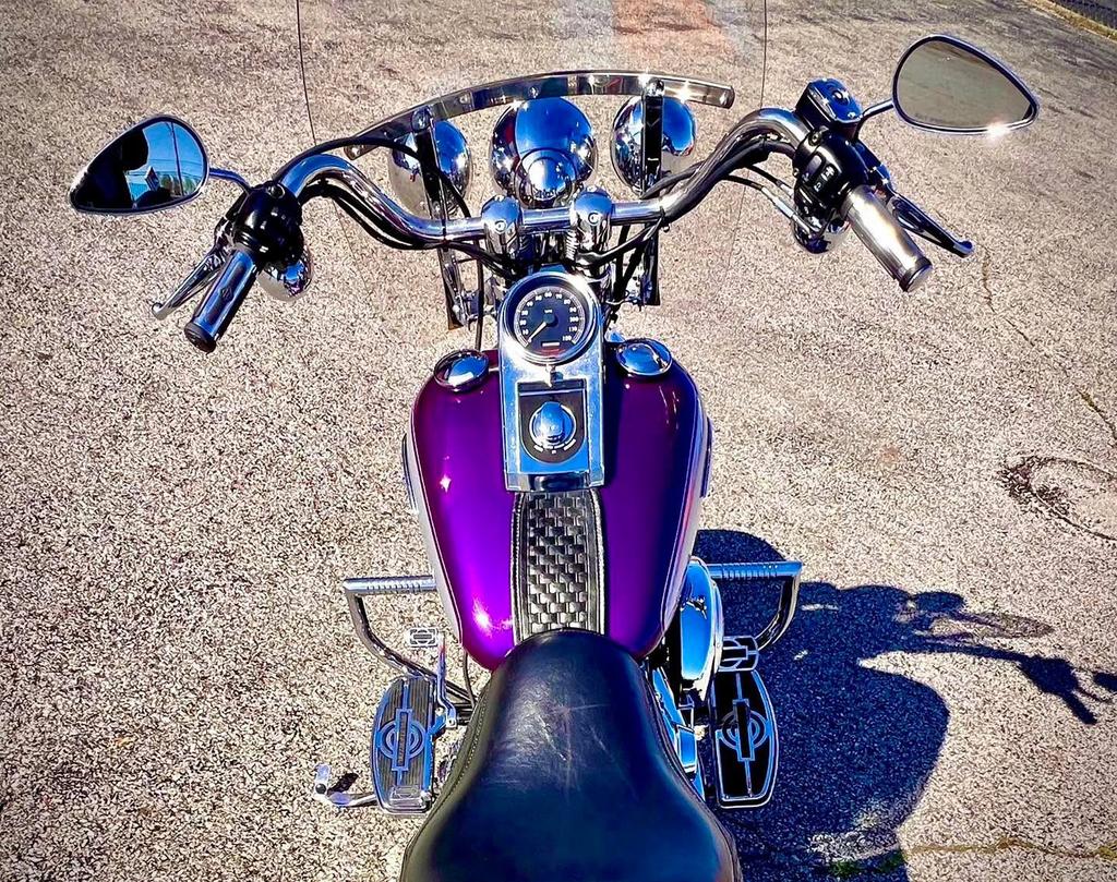Harley davidson flsts flstsc heritage softail Springer Rally, Ophalen, Zo goed als nieuw