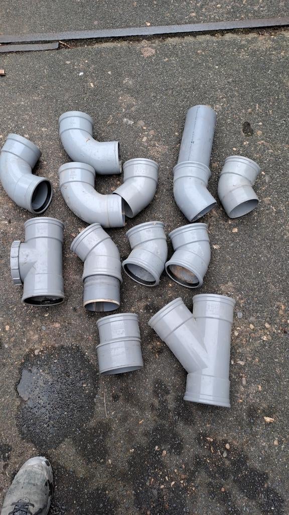 Bochten rioolpijp, Ophalen, Bochten, Pvc, Minder dan 2 meter