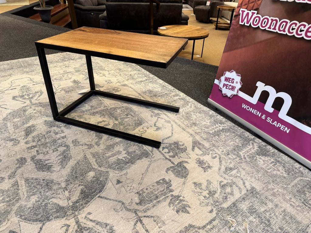 Salon/Bijzettafel Mango/Metaal Direct/Leverbaar, Minder dan 50 cm, 50 tot 100 cm, Nieuw, Mwonenenslapen@ziggo.nl