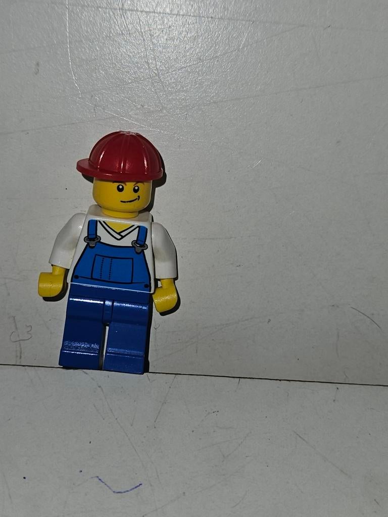 Lego Minifiguur Bouwvakker, Ophalen of Verzenden, Gebruikt, Losse stenen, Lego
