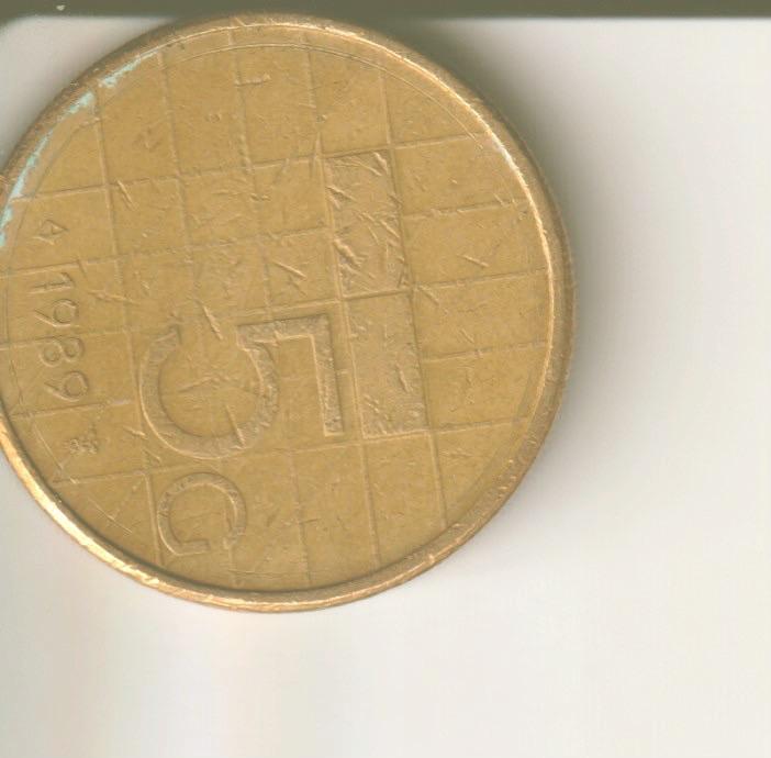 5 gulden 1989 nederland, Ophalen of Verzenden, Koningin Beatrix, 5 gulden
