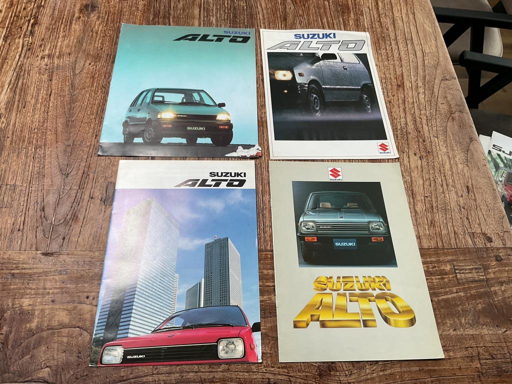 Suzuki Alto autofolders 1984-1986, Boeken, Ophalen of Verzenden, Zo goed als nieuw, Overige merken