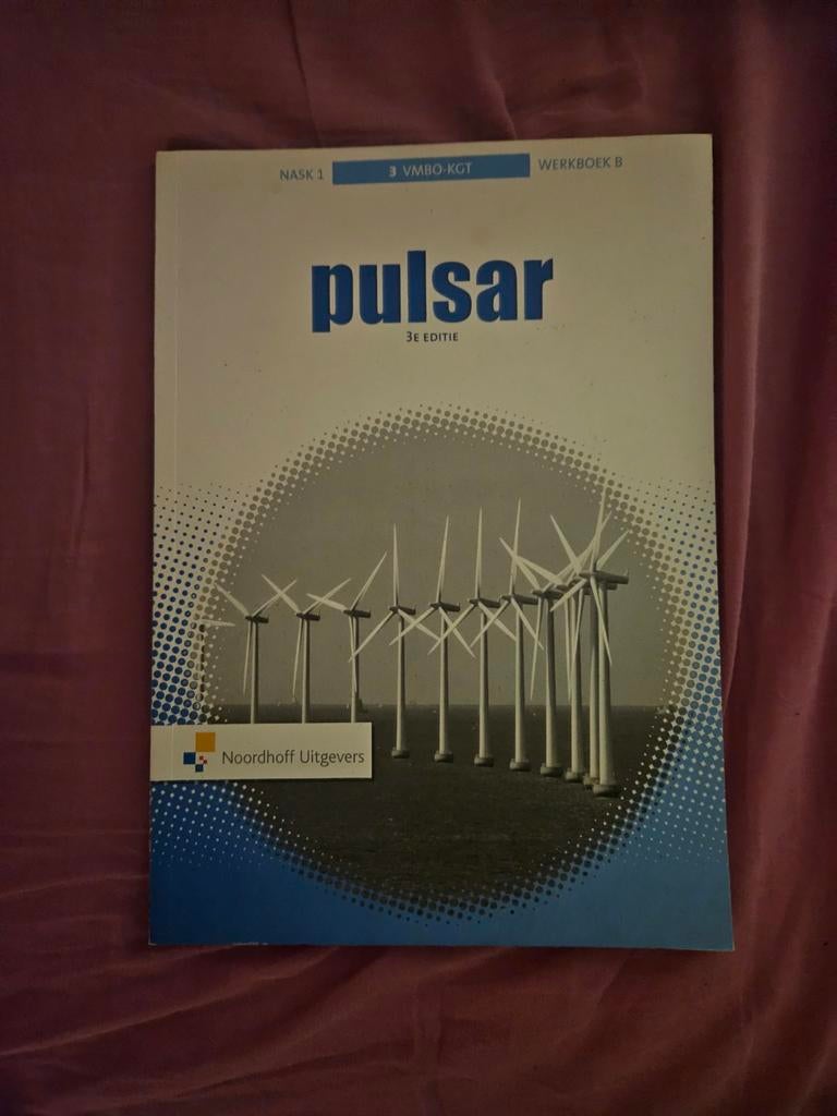 Pulsar Nask 1, 3 VMBO-KGT, Werkboek B, 3e editie, Natuurkunde, Zo goed als nieuw, Pulsar, Ophalen