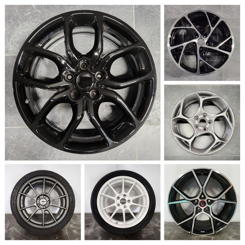 Velgensets Renault Sport 5x114,3, Clio 4 RS, Megane 3 & 4 RS, Auto-onderdelen, Banden en Velgen, Ophalen of Verzenden, Banden en Velgen