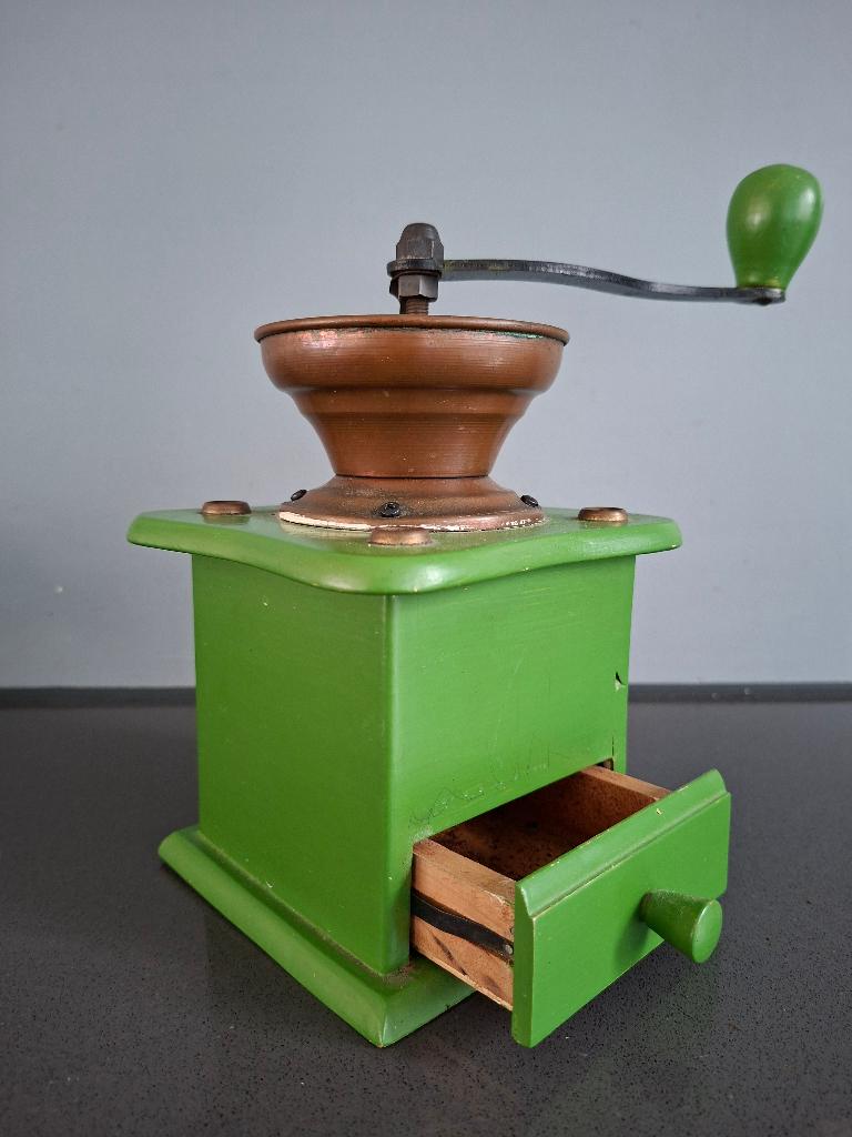 Mooie koffiemolen, Ophalen, Gebruikt