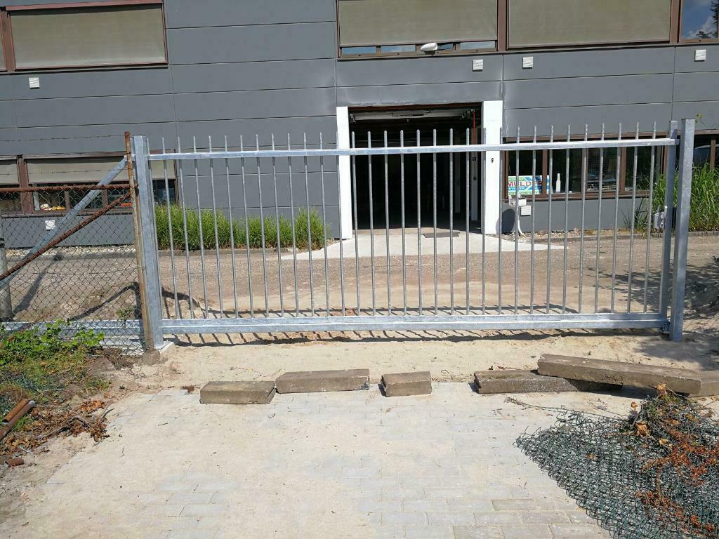 BUDGET Schuifpoort 500x180cm handbediend, Tuin en Terras, Schuttingen, Ophalen, 1 tot 2 meter, Nieuw, 3 tot 6 meter