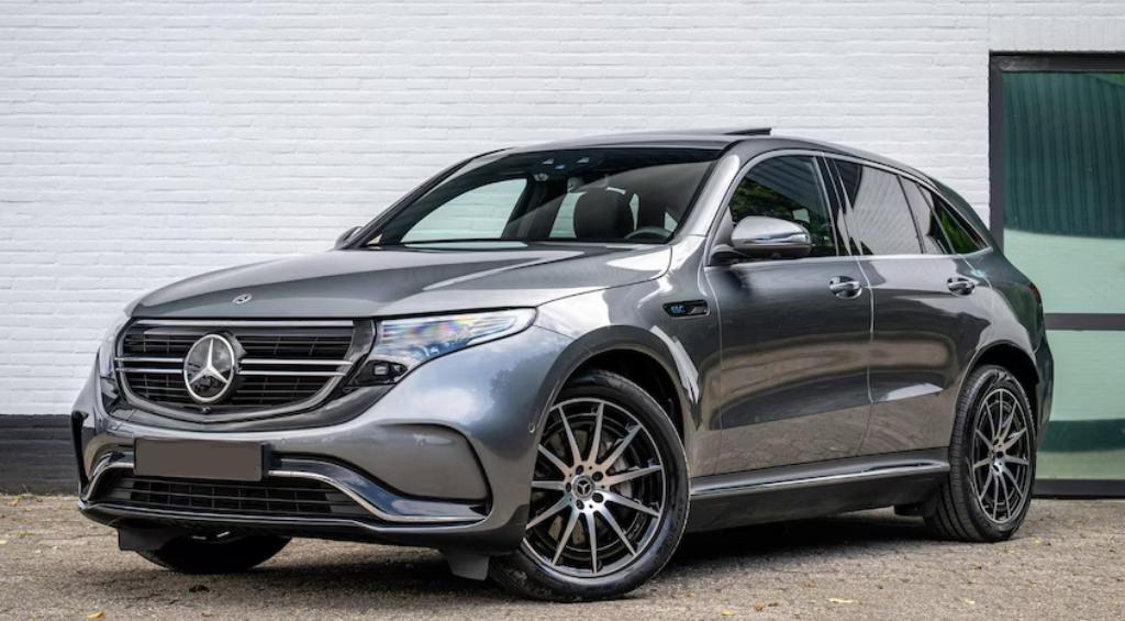 Originele 20 inch Mercedes AMG velgen winterbanden EQC N293, Auto-onderdelen, Banden en Velgen, Gebruikt, 255 mm, Banden en Velgen