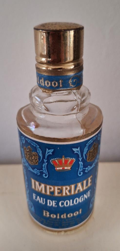 Boldoot Imperiale Eau de Cologne, Verzamelen, Ophalen of Verzenden, Zo goed als nieuw, Parfumfles, Gevuld