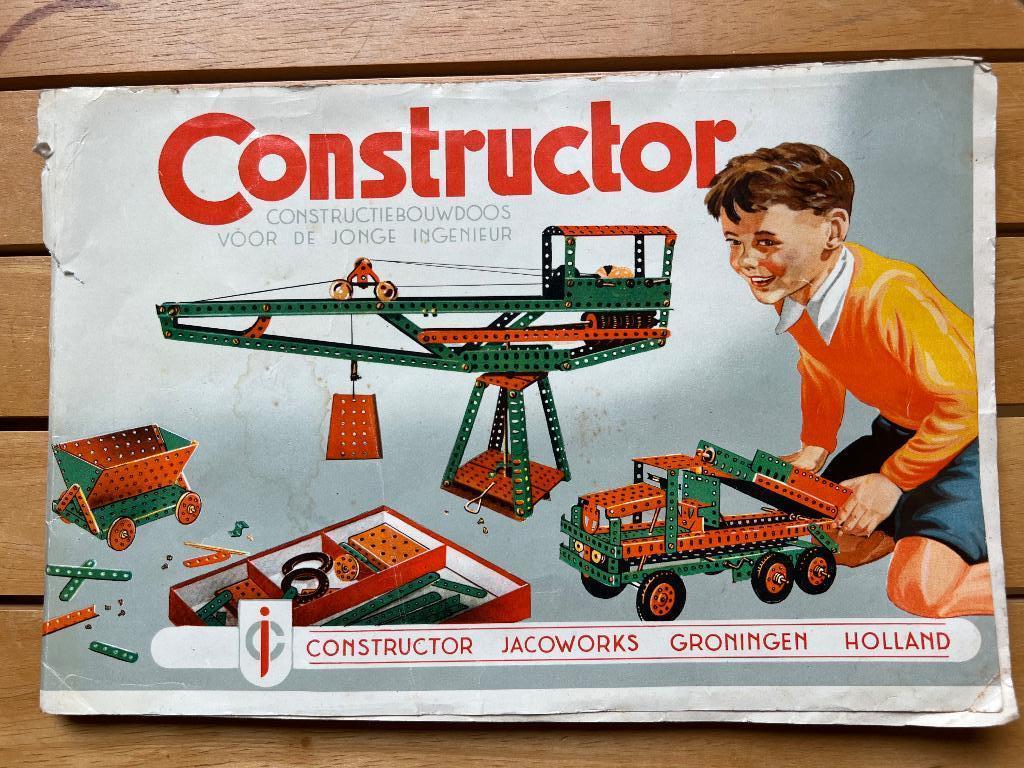 Vintage Jafoworks Constructor/Meccano verzameling. Uniek!, Ophalen