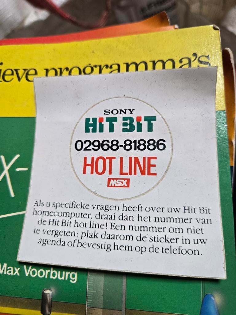 MSX hitbit uitpakfeest, Computers en Software, Vintage Computers, Ophalen of Verzenden