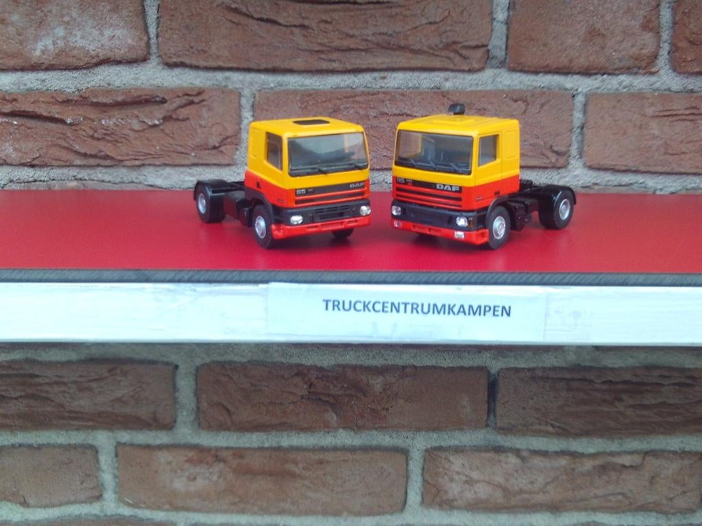 Lion  Toys  Daf  95 +  Daf  85  van  Hendrix., Ophalen of Verzenden, Nieuw, Bus of Vrachtwagen, Lion Toys