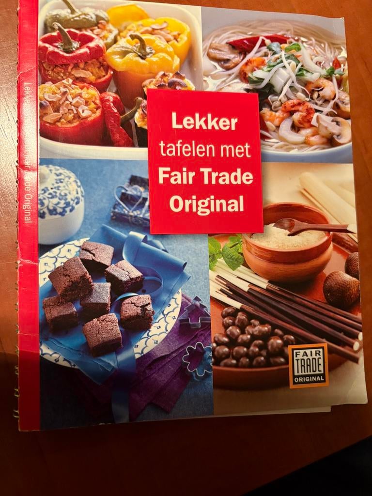 Lekker Tafelen met Fair Trade kookboekje, Ophalen of Verzenden, Nieuw