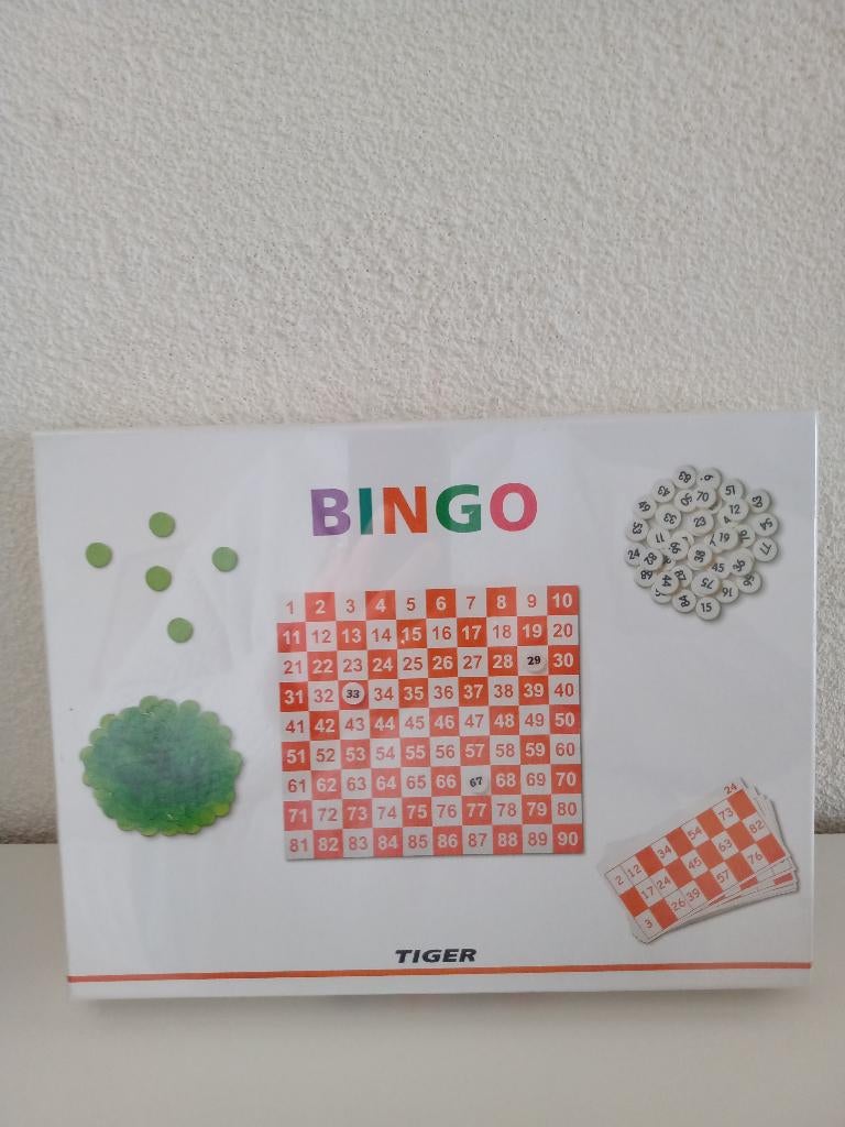 Een BINGO Spel Nieuw in Folie Verpakking, Ophalen of Verzenden, Nieuw, Tiger